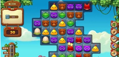 第130关三星通关方法攻略 开心消消乐分享